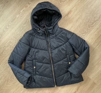 Tommy hilfiger пуховик (S) нат.пух и перо