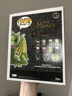 Funko pop Game of thrones Rhaegal