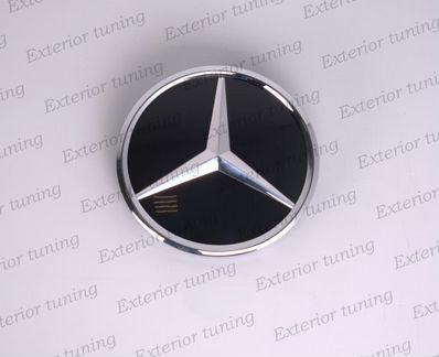 Эмблема звезда Mercedes GLC хром