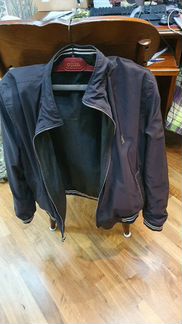 Мужская куртка кожаная ralph lauren