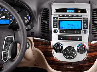 Переходная рамка Hyundai Santa Fe 06-11 (вставки)