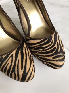 Туфли - лодочки Nine West из меха пони