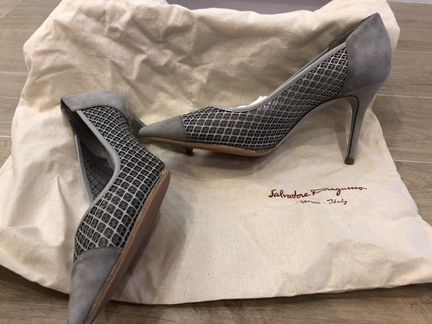 Salvatore ferragamo оригинал новые туфли maxmara