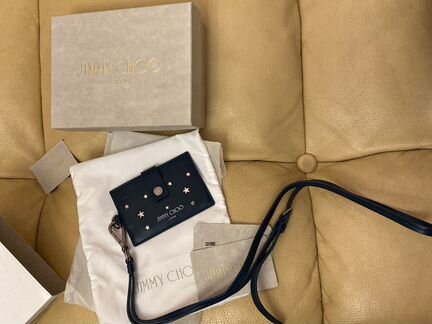 Картхолдер с ремешком jimmy choo