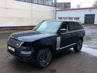Land Rover Range Rover 4.4 AT, 2019, битый, 43 000 км