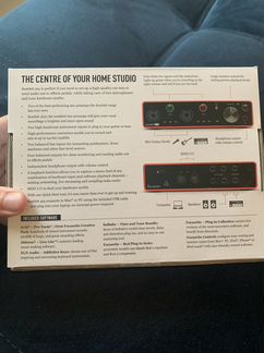 Новая Focusrite Scarlet 4i4 3rd Gen