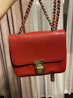 Сумка крос боди красная coccinelle