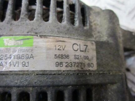 Генератор для Пежо Партнер Ситроен Берлинго 1.9D