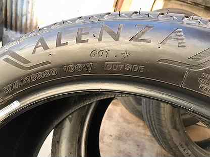 275 40. Alenza 275/40 r20. Шины с направленным рисунком Бриджстоун Аленза Ранфлет.