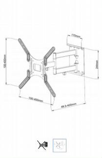 Кронштейн для телевизора на стену