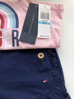 Летний костюм на девочку Tommy Hilfiger