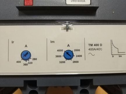 Schneider electric автомат. выключатель CVS400F