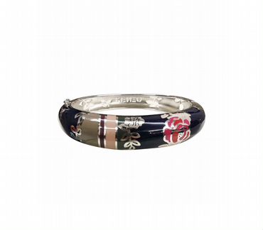 Серебряный браслет Kenzo с эмалью