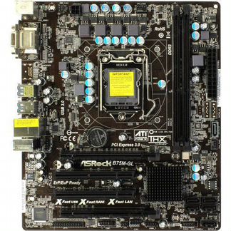ASRock B75M + Core i5 + 16GB RAM