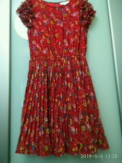 Нарядное платье 9-11л