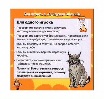 Настольная игра BrainBox Сундучок знаний 