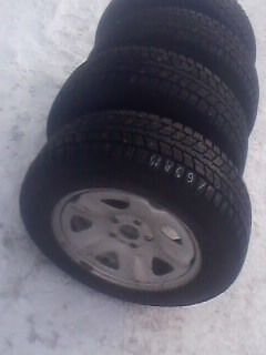 Шины+диски 195/65R15 Dunlop Ice-01 Газ-31105