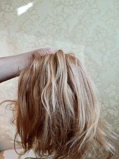 Шиньон из натуральных волос