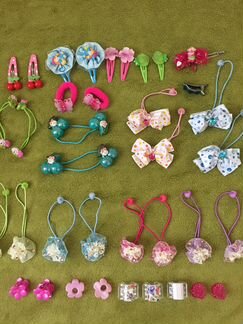 Резиночки, заколки, крабики и т.д