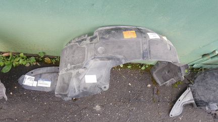 Подкрылок передний правый Hyundai Solaris 1 10-13