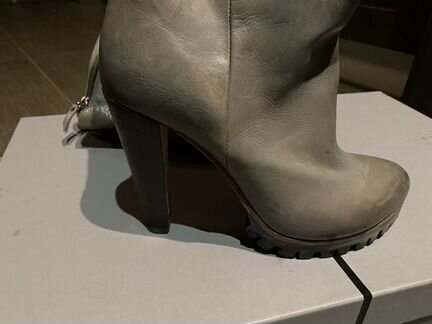 Сапоги Vic. Кожа. р.38,5