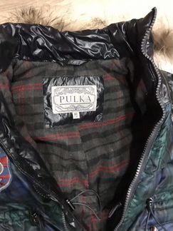 Зимний комбинезон pulka 80 размер+зимняя шапка