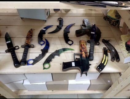 Игрушки деревянные и игры CS GO