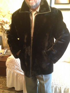Полушубок мужской мутоновый