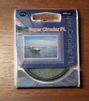 Поляризационный фильтр Vitacon 58mm CPL Slim