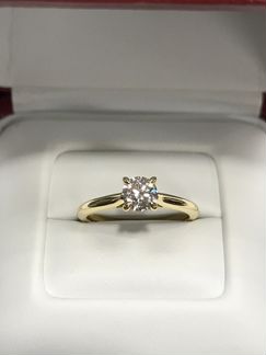 Кольцо Cartier с бриллиантом