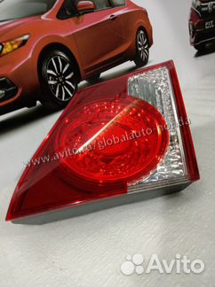 Фонарь в крышку багажника левый Honda Civic 4D 8