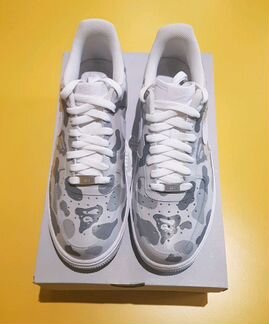 Крутые кроссовки nike x bape кастом