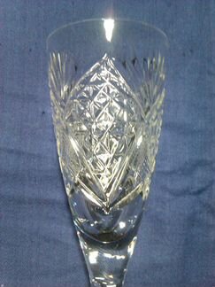 Бокалы хрустальные