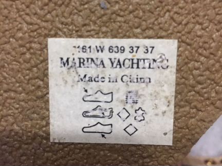 Босоножки сабо Marina Yachting из текстиля, 37 раз