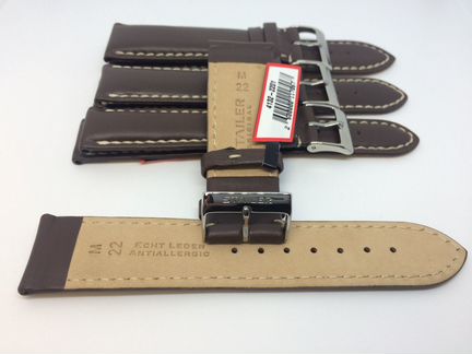 Ремешок для часов Stailer 4132 коричневый 4 вида