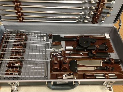 Набор для барбекю, шашлыка в кейсе konig