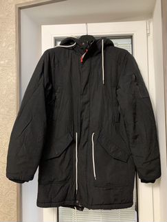 Парка подростковая зимняя stone island