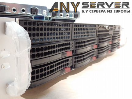 Сервер Supermicro 6027R 2xE5-2637v2 96Gb 8x3.5