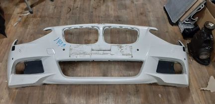 Bmw f20 м пакет передний бампер белый