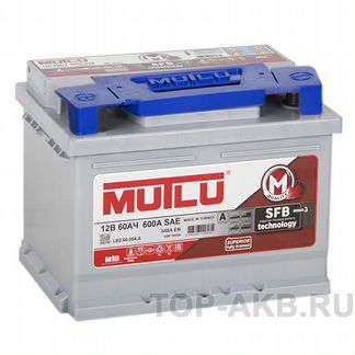 Аккумулятор Mutlu Mega Calcium L2.60.054.B 60 Ач п