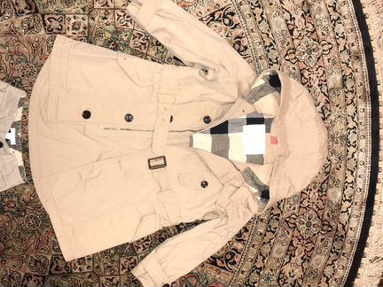 Парка и брюки Burberry 4 года