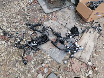 Подкапотная проводка Toyota Camry V70