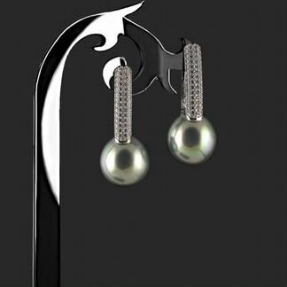 Серьги с жемчугом Майорка