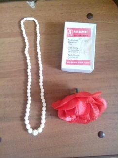 Новые бусы натуральная кость 3 шт Вьетнам