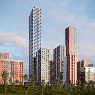 1-к квартира, 39.6 м², 23/52 эт.