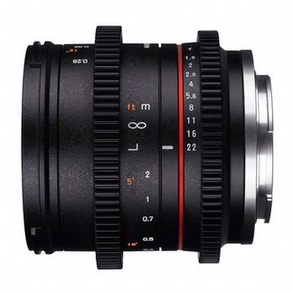 Samyang 50mm T1.3 AS UMC cine Canon M новый