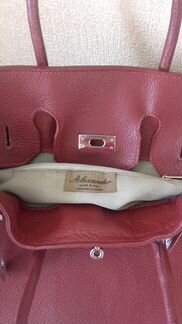 Сумка Италия Кожа (Бордо)