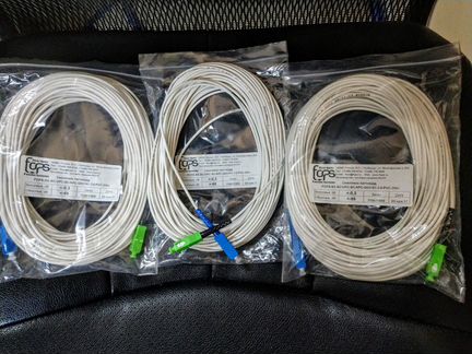 Патчкорды fops-SX-SC/UPC-SC/APC-G657A1-3.0-PVC