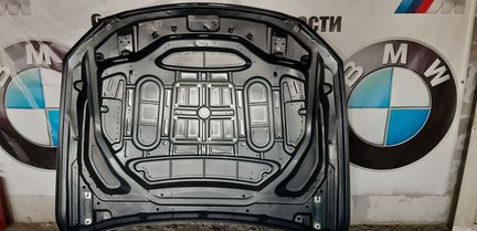 Bmw f01f02 капот темно синий