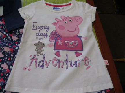 Платье и футболка peppa PIG